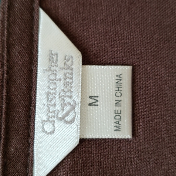 Christopher & Banks Brown Top - Picture 5 of 7